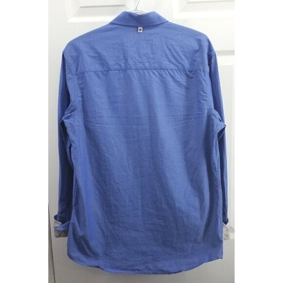 John Lennon By English Laundry Button Up Shirt Mens Flip Cuff Size M - Picture 2 of 12